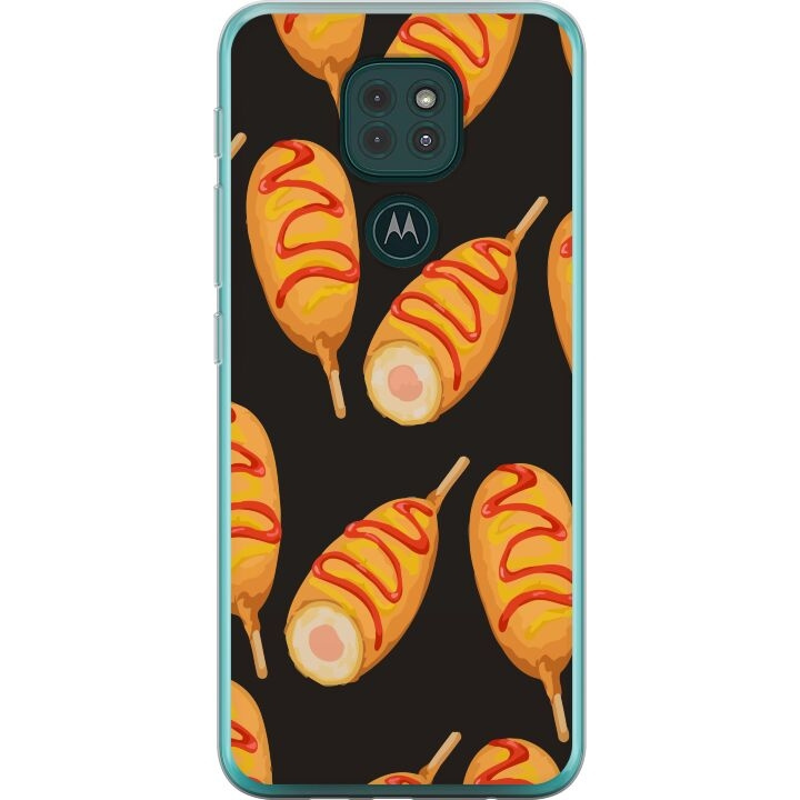 Mobildeksel til Motorola Moto G9 Play med Kyllinglår motiv i gruppen SMARTTELEFON & NETTBRETT / Mobilbeskyttelse / Motorola hos TP E-commerce Nordic AB (A55619)