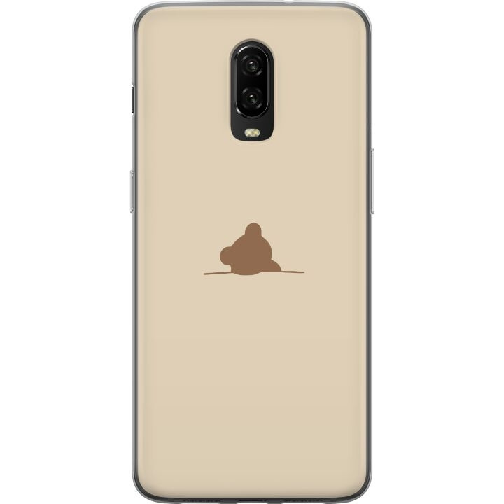 Mobildeksel til OnePlus 6T med Nalle motiv i gruppen SMARTTELEFON & NETTBRETT / Mobilbeskyttelse / OnePlus hos TP E-commerce Nordic AB (A56575)