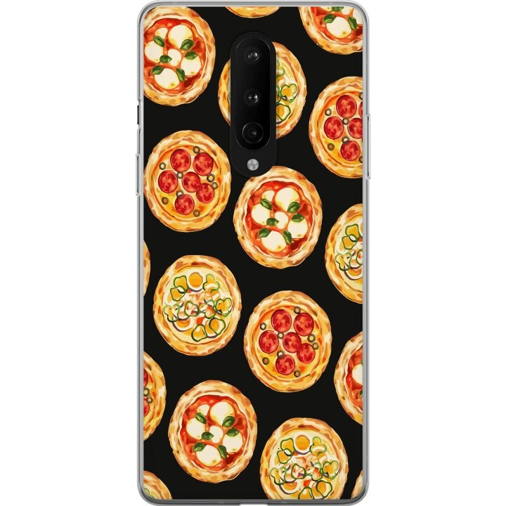 Mobildeksel til OnePlus 8 med Pizza motiv i gruppen SMARTTELEFON & NETTBRETT / Mobilbeskyttelse / OnePlus hos TP E-commerce Nordic AB (A56838)