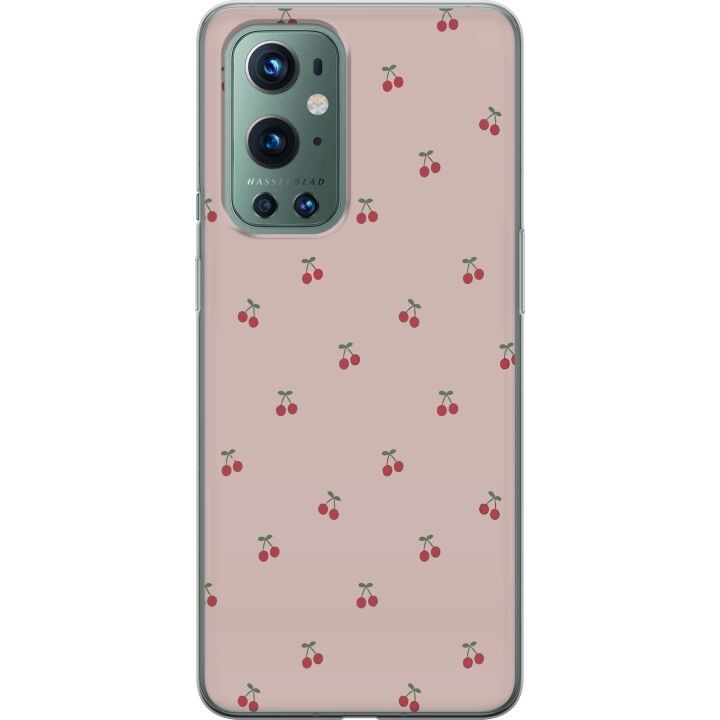 Mobildeksel til OnePlus 9 Pro med Kirsebær motiv i gruppen SMARTTELEFON & NETTBRETT / Mobilbeskyttelse / OnePlus hos TP E-commerce Nordic AB (A57048)