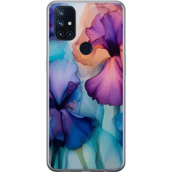 Mobildeksel til OnePlus Nord N10 5G med Magiske blomster motiv i gruppen SMARTTELEFON & NETTBRETT / Mobilbeskyttelse / OnePlus hos TP E-commerce Nordic AB (A57233)