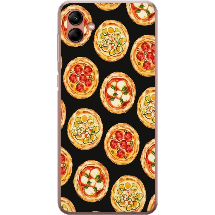 Mobildeksel til Samsung Galaxy A04 med Pizza motiv i gruppen SMARTTELEFON & NETTBRETT / Mobilbeskyttelse / Samsung hos TP E-commerce Nordic AB (A58323)