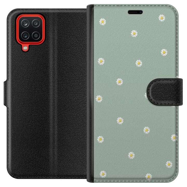 Lommeboketui til Samsung Galaxy A12 med Prestekrage motiv i gruppen SMARTTELEFON & NETTBRETT / Mobilbeskyttelse / Samsung hos TP E-commerce Nordic AB (A58584)
