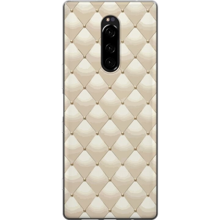 Mobildeksel til Sony Xperia 1 med Gullglans motiv i gruppen SMARTTELEFON & NETTBRETT / Mobilbeskyttelse / Sony hos TP E-commerce Nordic AB (A60820)