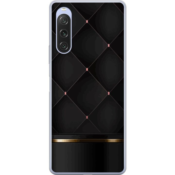 Mobildeksel til Sony Xperia 10 V med Luksuslinje motiv i gruppen SMARTTELEFON & NETTBRETT / Mobilbeskyttelse / Sony hos TP E-commerce Nordic AB (A61079)