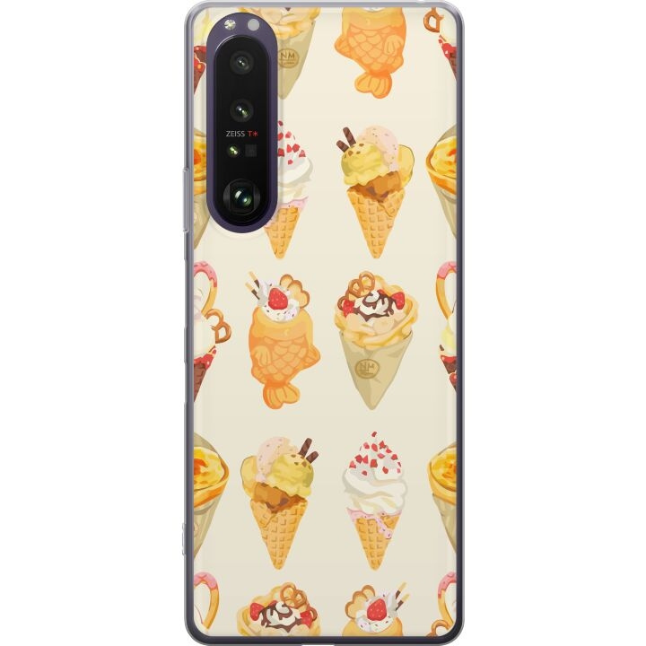 Mobildeksel til Sony Xperia 1 III med Glassig motiv i gruppen SMARTTELEFON & NETTBRETT / Mobilbeskyttelse / Sony hos TP E-commerce Nordic AB (A61210)