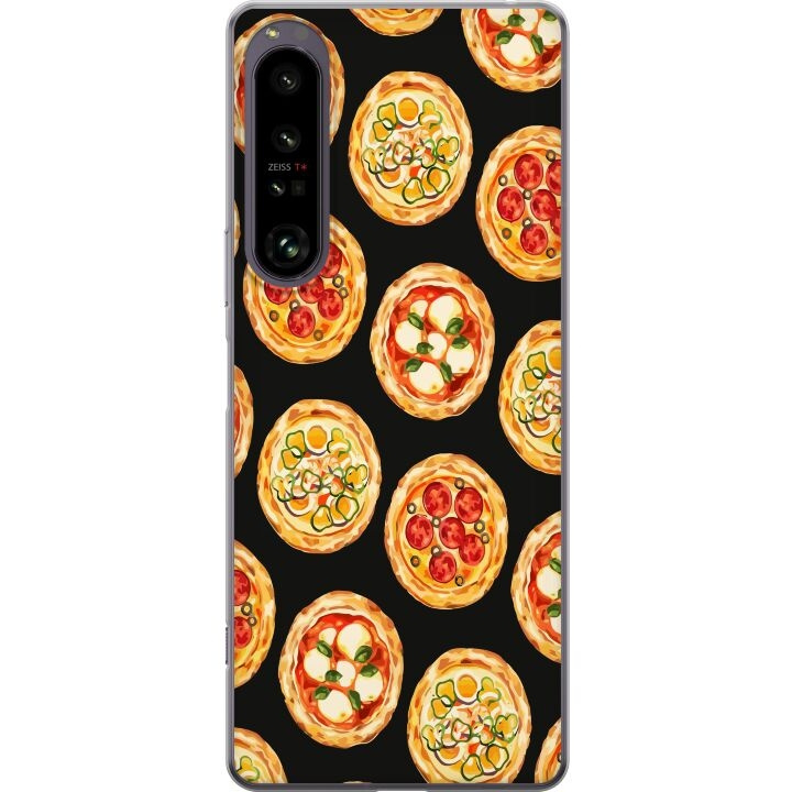 Mobildeksel til Sony Xperia 1 IV med Pizza motiv i gruppen SMARTTELEFON & NETTBRETT / Mobilbeskyttelse / Sony hos TP E-commerce Nordic AB (A61266)