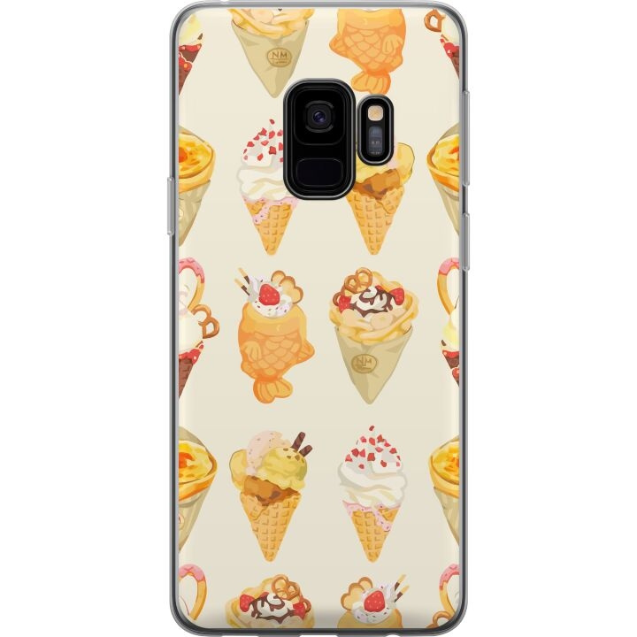 Mobildeksel til Samsung Galaxy S9 med Glassig motiv i gruppen SMARTTELEFON & NETTBRETT / Mobilbeskyttelse / Samsung hos TP E-commerce Nordic AB (A63262)