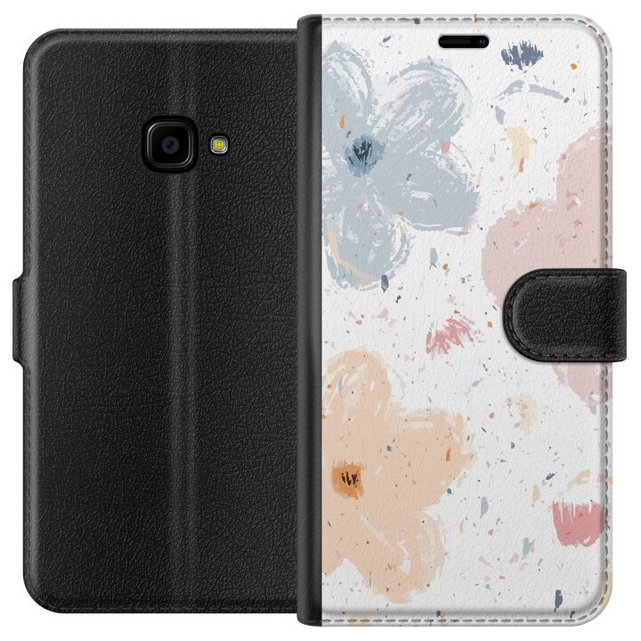 Lommeboketui til Samsung Galaxy Xcover 4 med Blomster motiv i gruppen SMARTTELEFON & NETTBRETT / Mobilbeskyttelse / Samsung hos TP E-commerce Nordic AB (A63371)
