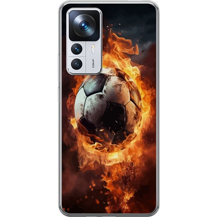 Mobildeksel til Xiaomi 12T med Fotball motiv i gruppen SMARTTELEFON & NETTBRETT / Mobilbeskyttelse / Xiaomi hos TP E-commerce Nordic AB (A64001)