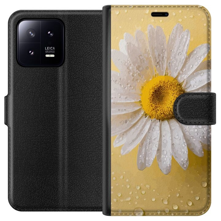 Lommeboketui til Xiaomi 13 med Porselensblomst motiv i gruppen SMARTTELEFON & NETTBRETT / Mobilbeskyttelse / Xiaomi hos TP E-commerce Nordic AB (A64061)