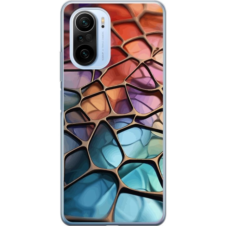 Mobildeksel til Xiaomi Mi 11i med Metalliskt mønster motiv i gruppen SMARTTELEFON & NETTBRETT / Mobilbeskyttelse / Xiaomi hos TP E-commerce Nordic AB (A64827)