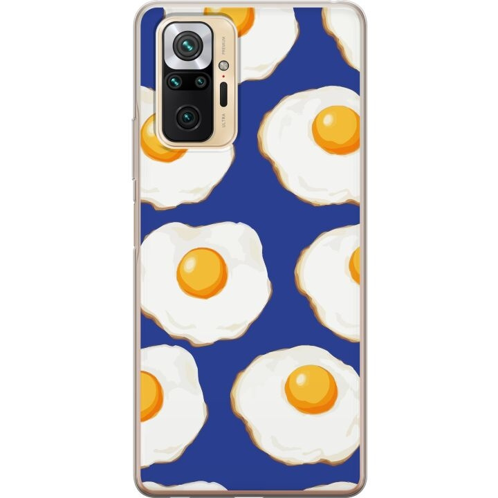 Mobildeksel til Xiaomi Redmi Note 10 Pro med Stekte egg motiv i gruppen SMARTTELEFON & NETTBRETT / Mobilbeskyttelse / Xiaomi hos TP E-commerce Nordic AB (A65984)