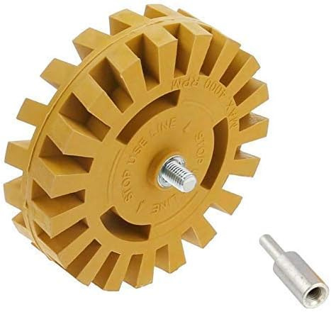 4-tums pneumatisk gummiplatta för borttagning av dekaler, 20 mm i gruppen Bil / Tilbehør / Accessories / Annet biltilbehør hos TP E-commerce Nordic AB (A70039)