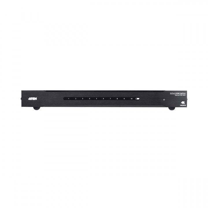 ATEN 10-Port 4K HDMI-Splitter Sort i gruppen Datautstyr / Kabler og adaptere / HDMI/VGA/DVI-switcher hos TP E-commerce Nordic AB (C00005)