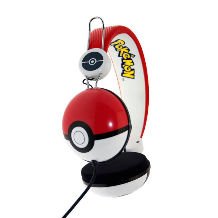 POKEMON Hodetelefon Dome Tween On-Ear 90dB Pokeball i gruppen Elektronikk / Lyd & Bilde / Hodetelefoner & Tilbehør / Hodetelefoner hos TP E-commerce Nordic AB (C00091)