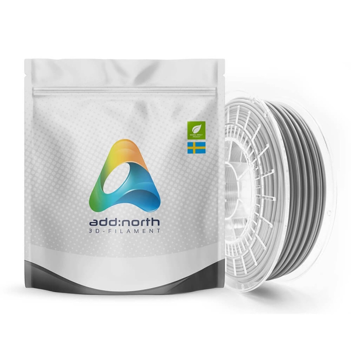 ADDNORTH E-PLA 2300g Light Grey i gruppen Datautstyr / Skrivere og tilbehør / Skrivere / 3D-skrivere og tilbehør / Tillbehör hos TP E-commerce Nordic AB (C00106)