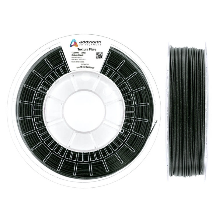 ADDNORTH Textura Flare 750g Galaxy Black i gruppen Datautstyr / Skrivere og tilbehør / Skrivere / 3D-skrivere og tilbehør / Tillbehör hos TP E-commerce Nordic AB (C00137)