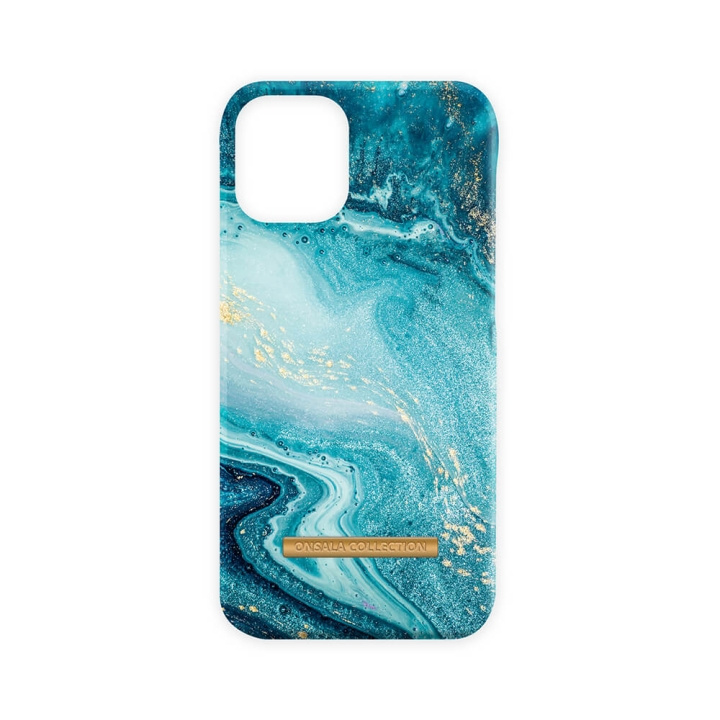 Onsala COLLECTION Mobilskal Soft Blue Sea Marble iPhone 13 Mini i gruppen SMARTTELEFON & NETTBRETT / Mobilbeskyttelse / Apple / iPhone 13 Mini / Deksel hos TP E-commerce Nordic AB (C00161)