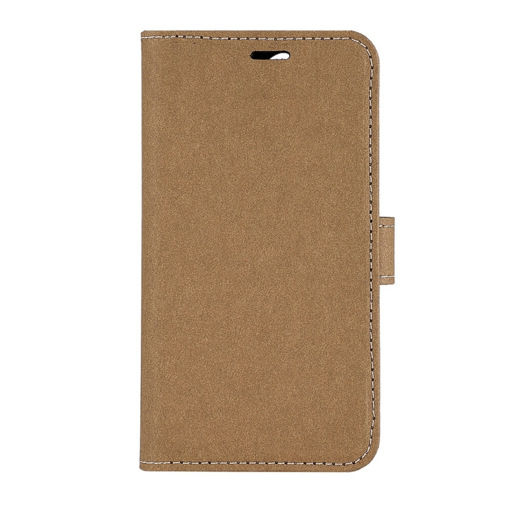 Onsala ECO Mobiletui iPhone 13 Mini Beige i gruppen SMARTTELEFON & NETTBRETT / Mobilbeskyttelse / Apple / iPhone 13 Mini / Flippdeksel hos TP E-commerce Nordic AB (C00192)