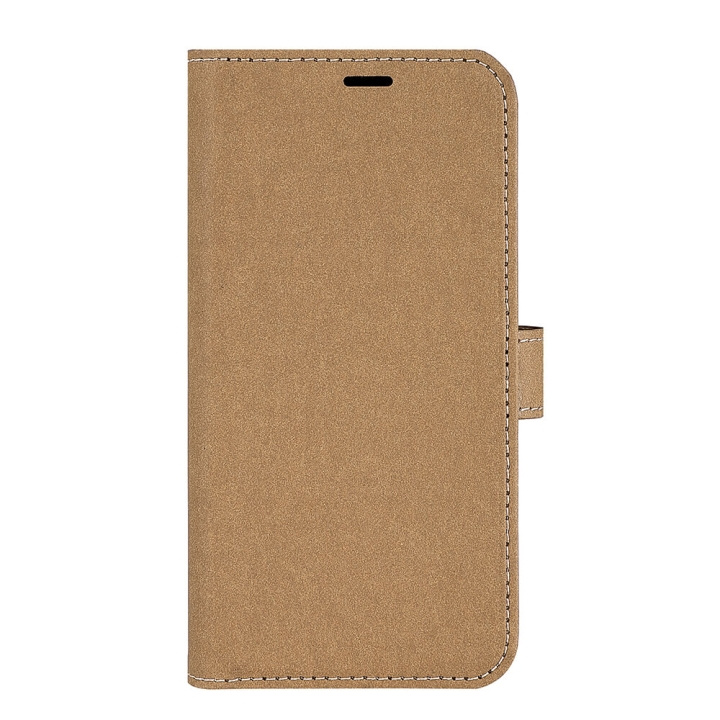 Onsala ECO Mobiletui iPhone 13 Beige i gruppen SMARTTELEFON & NETTBRETT / Mobilbeskyttelse / Apple / iPhone 13 / Flippdeksel hos TP E-commerce Nordic AB (C00197)