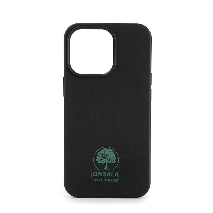 Onsala ECO Mobilskal Svart iPhone 13 Pro i gruppen SMARTTELEFON & NETTBRETT / Mobilbeskyttelse / Apple / iPhone 13 Pro / Deksel hos TP E-commerce Nordic AB (C00203)