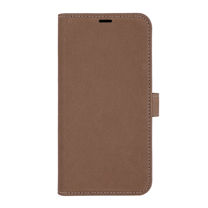 Onsala ECO Mobiletui iPhone 13 Pro Max Brun i gruppen SMARTTELEFON & NETTBRETT / Mobilbeskyttelse / Apple / iPhone 13 Pro Max / Flippdeksel hos TP E-commerce Nordic AB (C00206)