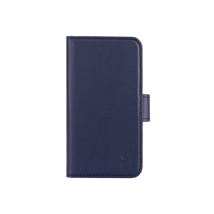 Gear Lommebokdeksel Blå - iPhone 13 Mini i gruppen SMARTTELEFON & NETTBRETT / Mobilbeskyttelse / Apple / iPhone 13 Mini / Flippdeksel hos TP E-commerce Nordic AB (C00230)