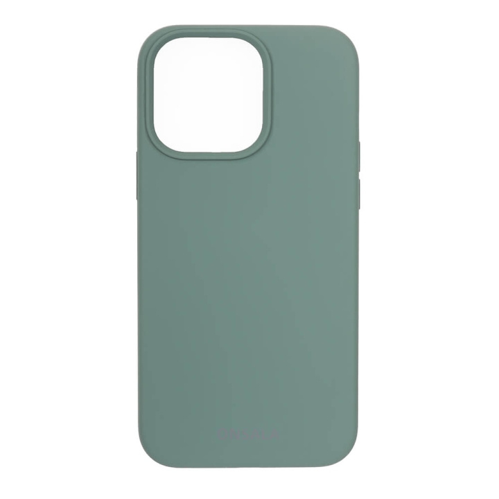 Onsala Mobildeksel Silikon Pine Green - iPhone 13 Pro i gruppen SMARTTELEFON & NETTBRETT / Mobilbeskyttelse / Apple / iPhone 13 Pro / Deksel hos TP E-commerce Nordic AB (C00243)