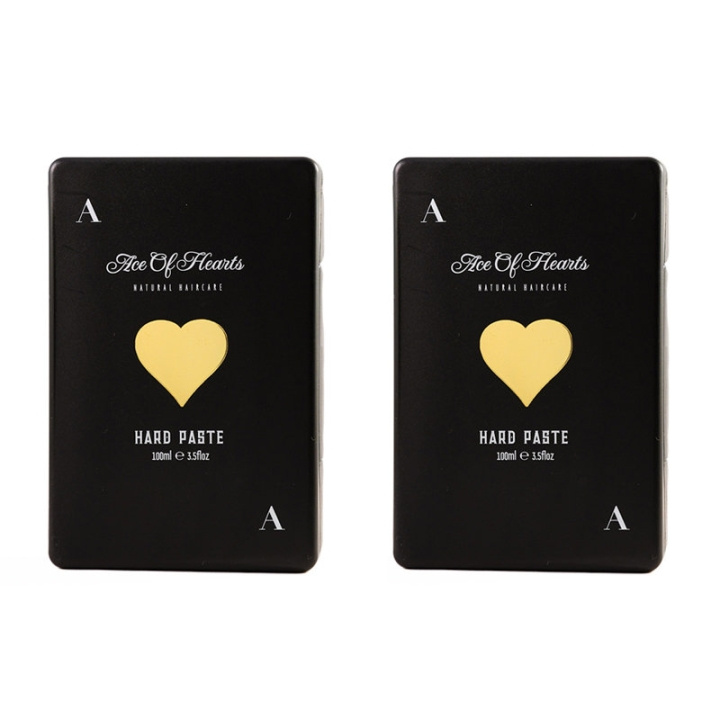 Ace Ace 2-pakning med Hearts Hard Paste 100 ml i gruppen HELSE OG SKJØNNHET / Hår & styling / Hårstyling / Hårvoks hos TP E-commerce Nordic AB (C00264)