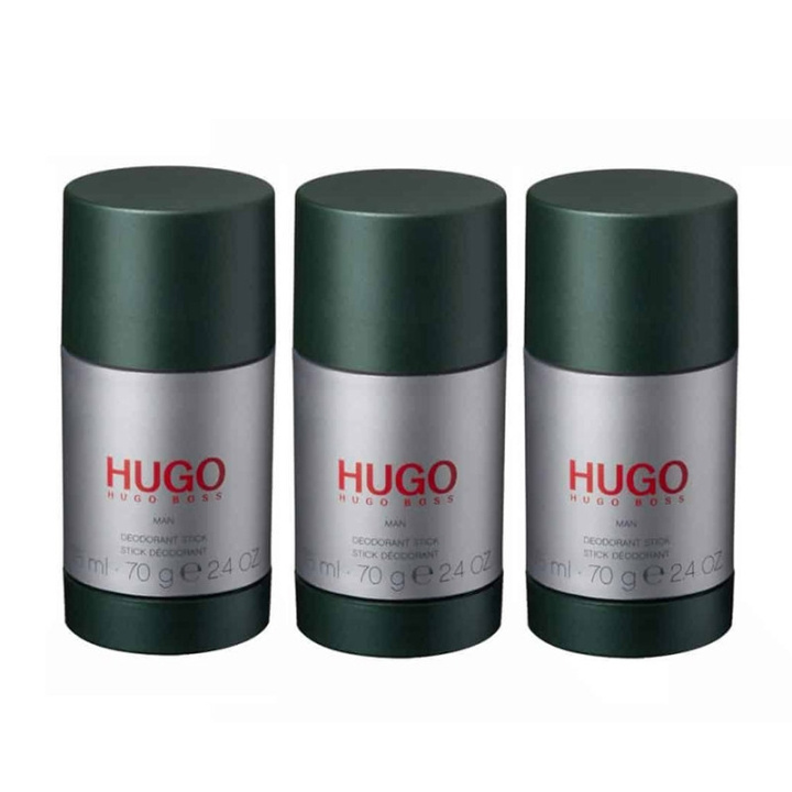 3-pack Hugo Boss Hugo Man Deostick 75ml i gruppen HELSE OG SKJØNNHET / Duft og parfyme / Deodorant / Deo for han hos TP E-commerce Nordic AB (C00268)