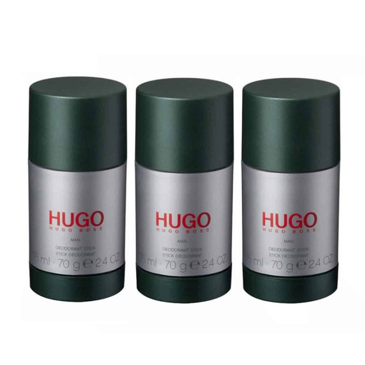 Hugo Boss Hugo Boss 3-pk Hugo Man Deostick 75ml i gruppen HELSE OG SKJØNNHET / Duft og parfyme / Deodorant / Deo for han hos TP E-commerce Nordic AB (C00268)