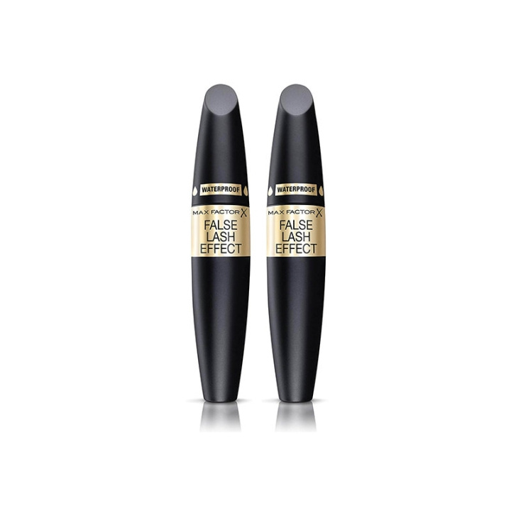 Max Factor Max Factor 2-pakning False Lash Effect Mascara Waterproof Black 13,1 ml i gruppen HELSE OG SKJØNNHET / Makeup / Øyne og øyebryn / Mascara hos TP E-commerce Nordic AB (C00273)