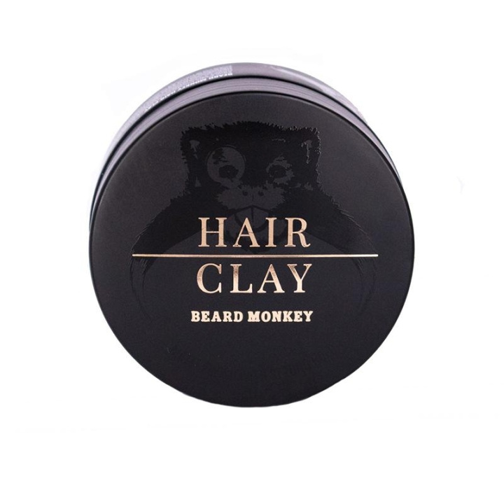 Beard Monkey Hair Clay 100 ml i gruppen HELSE OG SKJØNNHET / Hår & styling / Hårstyling / Hårvoks hos TP E-commerce Nordic AB (C00391)