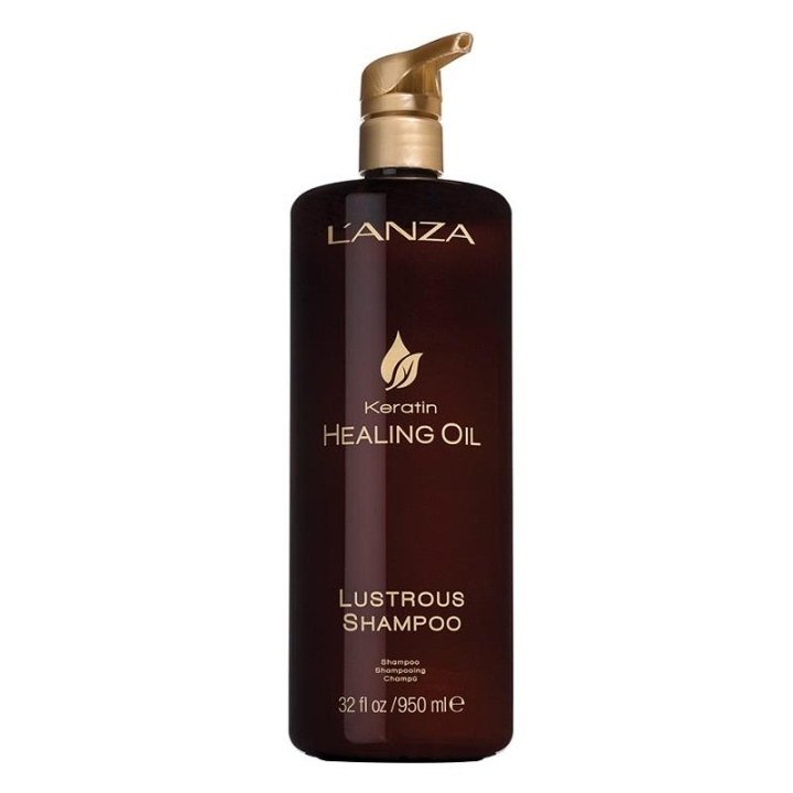 L\'anza Lanza Keratin Healing Oil Lustrous Shampoo 950 ml i gruppen HELSE OG SKJØNNHET / Hår & styling / Hårpleie / Sjampo hos TP E-commerce Nordic AB (C00480)