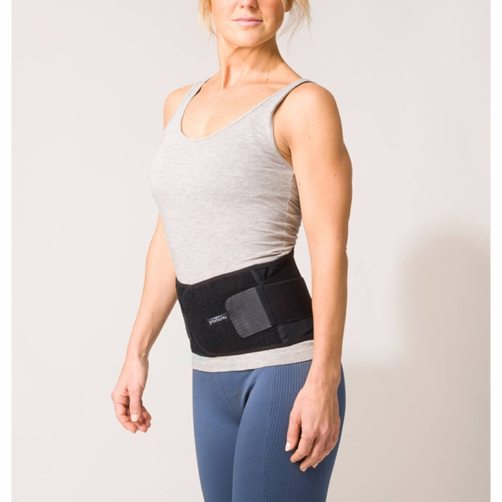 SWEDISH POSTURE Stabilize S, Lower Back Belt, Black i gruppen SPORT, FRITID & HOBBY / Treningsutstyr / Holdningsstøtte og rehabilitering hos TP E-commerce Nordic AB (C00523)