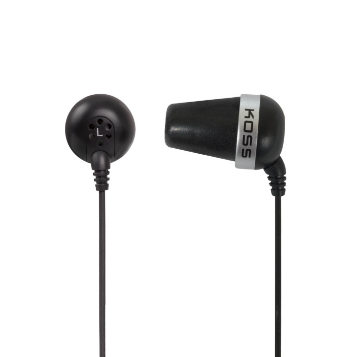 Koss Øreplugger The Plug Svart In-Ear i gruppen Elektronikk / Lyd & Bilde / Hodetelefoner & Tilbehør / Hodetelefoner hos TP E-commerce Nordic AB (C00528)