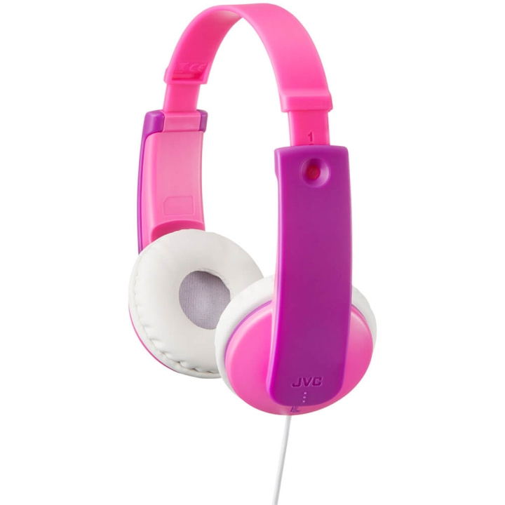 JVC Hodetelefon Barn KD7 On-Ear 85dB Rosa New i gruppen Elektronikk / Lyd & Bilde / Hodetelefoner & Tilbehør / Hodetelefoner hos TP E-commerce Nordic AB (C00529)