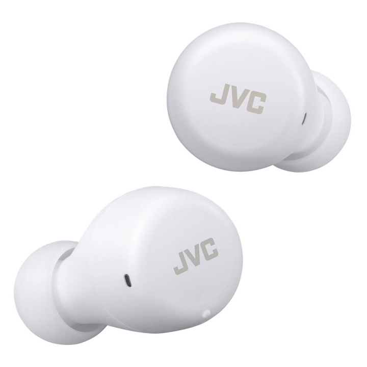 JVC Hodetelefon In-Ear True Wireless Gumy Mini HA-A5T Hvit i gruppen Elektronikk / Lyd & Bilde / Hodetelefoner & Tilbehør / Hodetelefoner hos TP E-commerce Nordic AB (C00539)