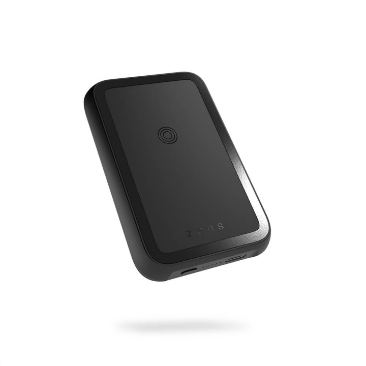 Zens Magnetic QI Powerbank One Side QI 4000mAh Svart Also QI Recharge i gruppen SMARTTELEFON & NETTBRETT / Ladere og Kabler / Powerbanks hos TP E-commerce Nordic AB (C00552)