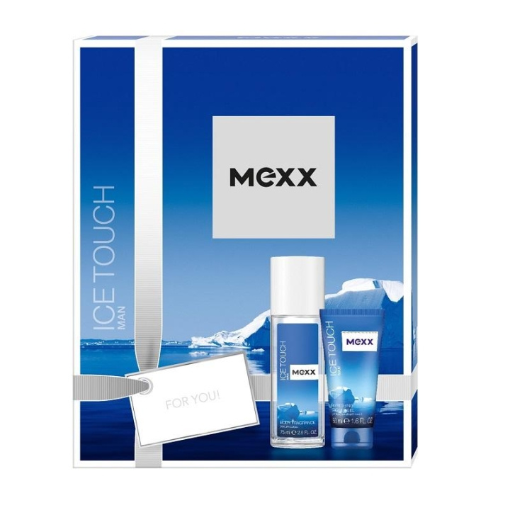 Giftset Mexx Ice Touch Man Body Fragrance 75ml + Shower Gel 50ml i gruppen HELSE OG SKJØNNHET / Gavesett / Gavesett for henne hos TP E-commerce Nordic AB (C00574)