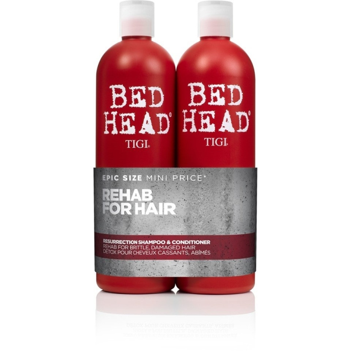 TIGI Bed Head Resurrection Tweens 2x750 ml i gruppen HELSE OG SKJØNNHET / Hår & styling / Hårpleie / Sjampo hos TP E-commerce Nordic AB (C00585)