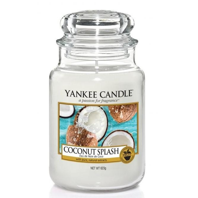 Yankee Candle Classic Large Jar Coconut Splash 623 g i gruppen HELSE OG SKJØNNHET / Duft og parfyme / Andre dufter / Duftlys hos TP E-commerce Nordic AB (C00607)