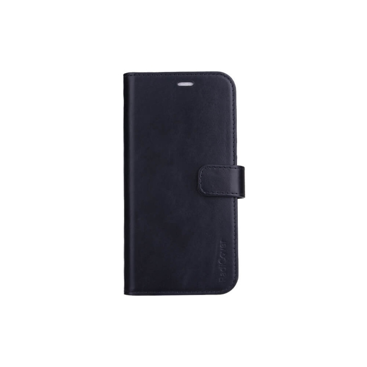 Radicover Strålebeskyttende Mobiltelefonveske Lær iPhone 13 Pro Max 2 i1 Magnetisk deksel Svart i gruppen SMARTTELEFON & NETTBRETT / Mobilbeskyttelse / Apple / iPhone 13 Pro Max / Flippdeksel hos TP E-commerce Nordic AB (C00739)