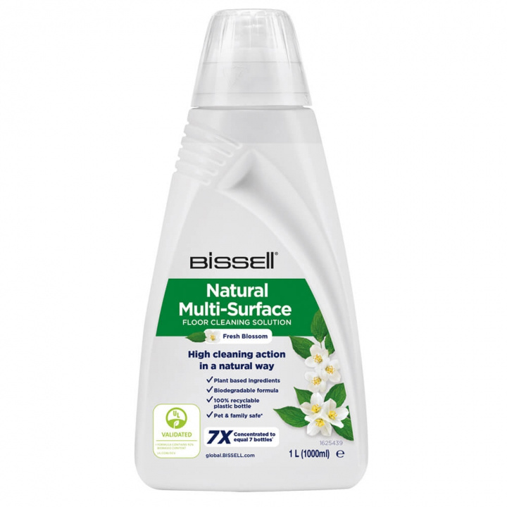 Bissell Cleaning Solution Natural Multi-Surface 1L i gruppen HJEM, HUS OG HAGE / Rengjøringsprodukter / Rengjøringsmiddel hos TP E-commerce Nordic AB (C00762)
