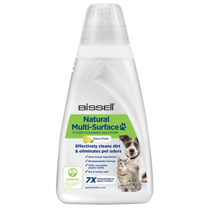 Bissell Cleaning Solution Natural Multi-Surface Pet 1L i gruppen HJEM, HUS OG HAGE / Rengjøringsprodukter / Rengjøringsmiddel hos TP E-commerce Nordic AB (C00764)