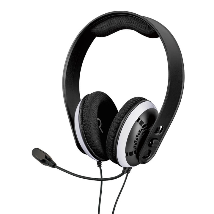RAPTOR Headset PS4/PS5 Svart i gruppen Elektronikk / TV-spill & tilbehør / Sony PlayStation 5 / Tilbehør hos TP E-commerce Nordic AB (C00835)