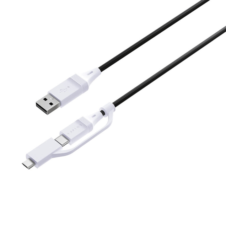 RAPTOR Kabel USB PS4/PS5 2.75m i gruppen Elektronikk / TV-spill & tilbehør / Sony PlayStation 5 hos TP E-commerce Nordic AB (C00837)