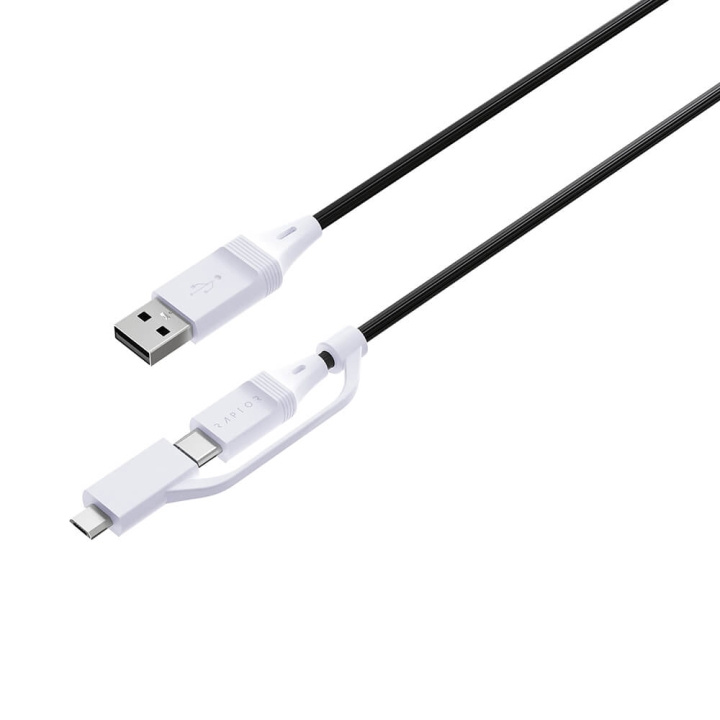 RAPTOR Kabel USB PS4/PS5 2.75m i gruppen Elektronikk / TV-spill & tilbehør / Sony PlayStation 5 / Tilbehør hos TP E-commerce Nordic AB (C00837)
