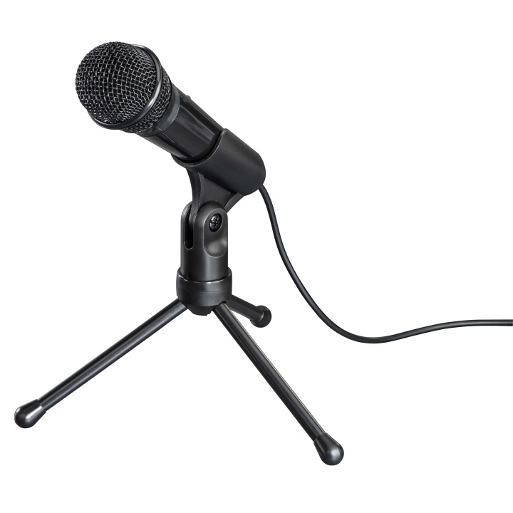 Hama Mikrofon Allround MIC-P35 3.5mm Svart i gruppen Datautstyr / Datamaskin Tilbehør / Mikrofoner hos TP E-commerce Nordic AB (C01429)